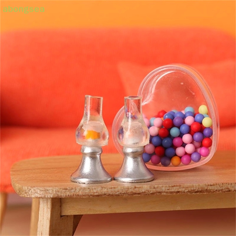 Set 2 Giá Đỡ Mô Hình Londelabra Trang Trí Nhà Búp Bê 1: 12