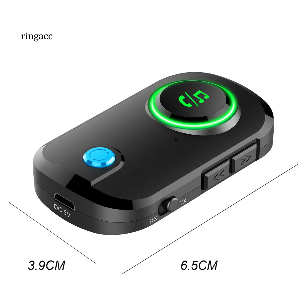 Thiết Bị Nhận Tín Hiệu Bluetooth 5.0 RGA 2 Trong 1 Cho Loa Xe Ô Tô Và Phụ Kiện