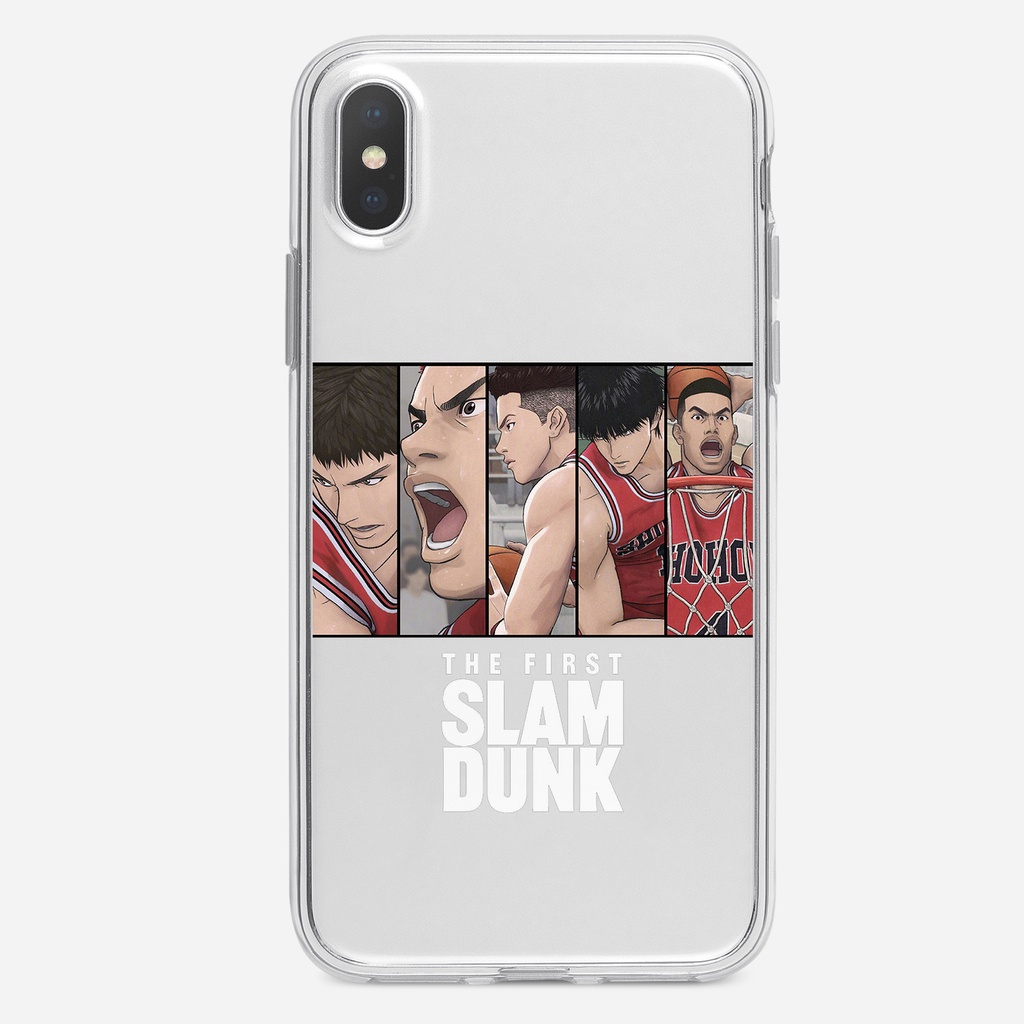 Ốp Lưng Trong Suốt Họa Tiết Hoạt Hình Slam Dunk Cho iPhone14promax Apple 13Pro 11 12mini 7plus8 6s xr xs