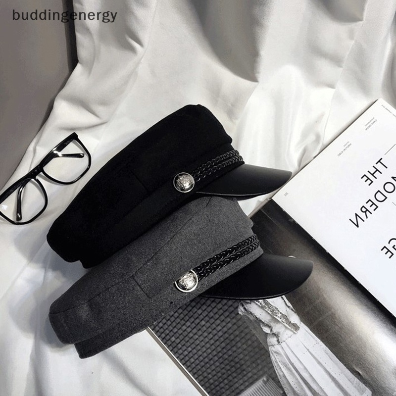{BUDDI} Mũ Beret Đính Ngọc Trai Thời Trang Thu Đông Cho Nữ {BUDDI {buddingenergy}