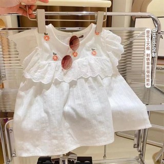 Áo Sơ Mi Tay Ngắn Màu Trắng Phong Cách Hàn Quốc Dễ Thương Thời Trang Mùa Hè Cho Nữ
