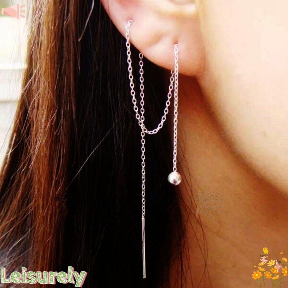 Bông Tai Dáng Dài Phong Cách Helix Thời Trang Dự Tiệc Cho Nữ