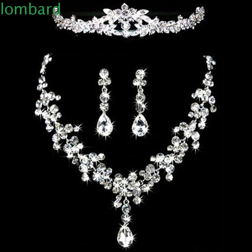 Bông Tai Dáng Dài Phong Cách Vintage Thời Trang Cho Nữ|Vương Miện Hợp Kim Thiết Kế Sang Trọng Cho Nữ