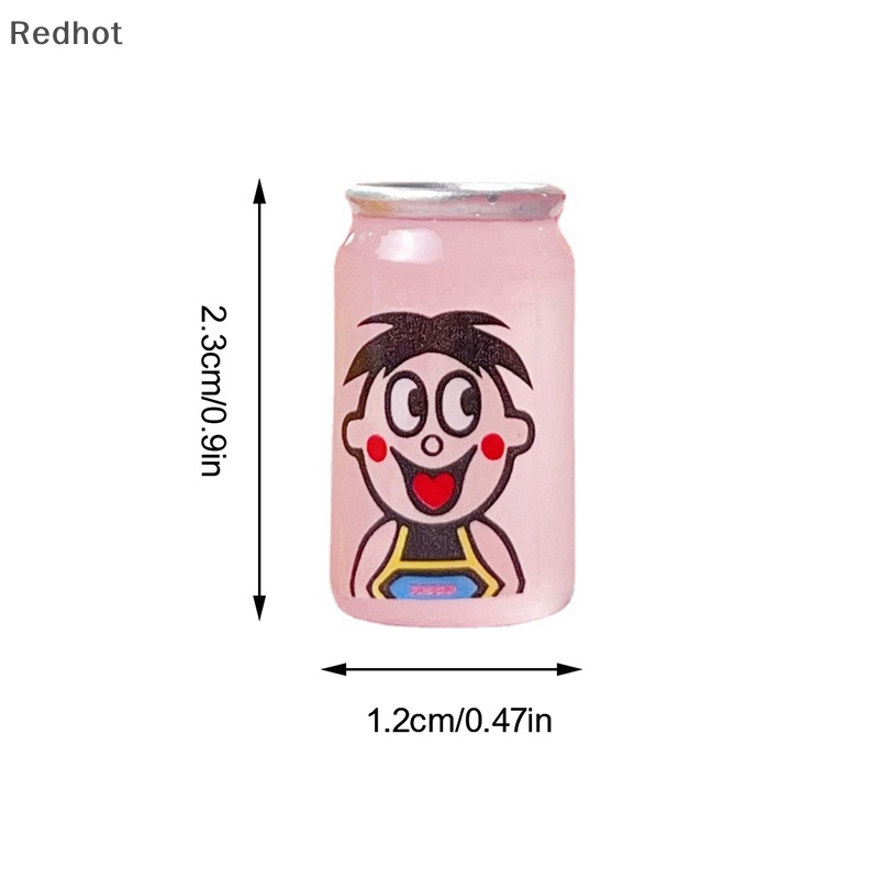 &lt; Redhot &gt; Bộ 3 Bình Sữa Wang Zai Dạ Quang Thu Nhỏ Trang Trí Tiểu Cảnh Nhà Búp Bê