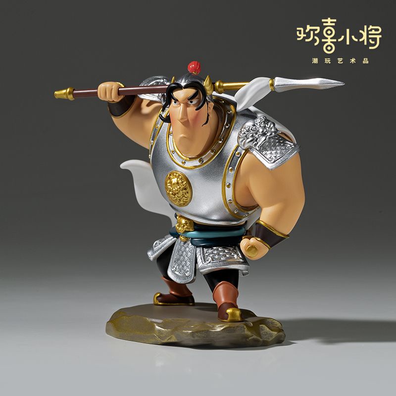 Mô Hình Nhân Vật Guan Yu Zhang Fei Zhao Yun Để Bàn Trang Trí