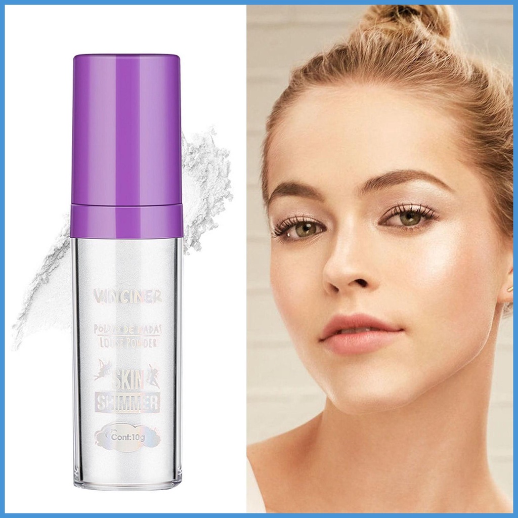 Phấn Bắt Sáng Ánh Nhũ Lấp Lánh Trang Điểm Cơ Thể Nổi Bật
