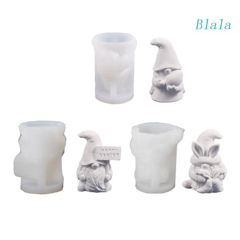 Khuôn Silicone Làm Bánh Thủ Công Hình Vô Diện 3D Độc Đáo