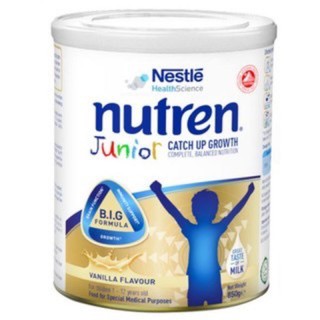 [Date 2024] Sữa bột Nutren Junior 850g mẫu mới