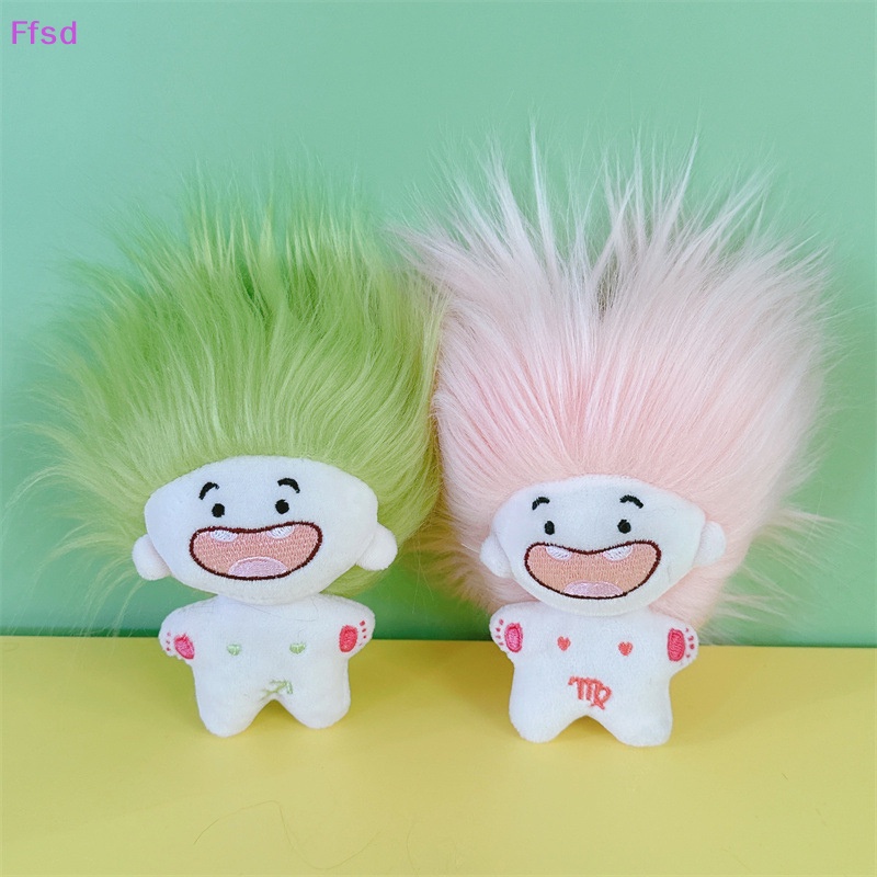 Búp Bê Nhồi Bông 12 Cung Hoàng Đạo Hoạt Hình Sáng Tạo Có Móc Khóa 4.7 inches