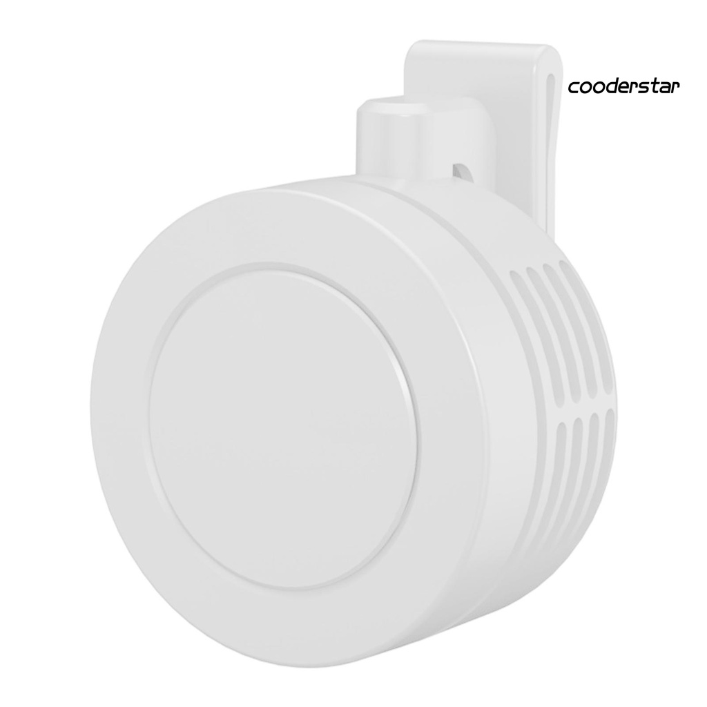 Quạt Kẹp 900mAh 3 Tốc Độ Bằng Nhựa Yên Tĩnh Không Cánh Chống Trượt Có Thể Điều Chỉnh Dùng Cho Mùa Hè