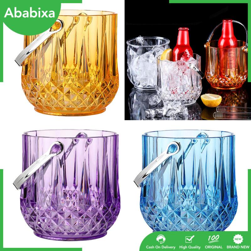 Thùng Đựng Đá / Bia Bằng Acrylic Tiện Dụng Cho Gia Đình / Nhà Hàng