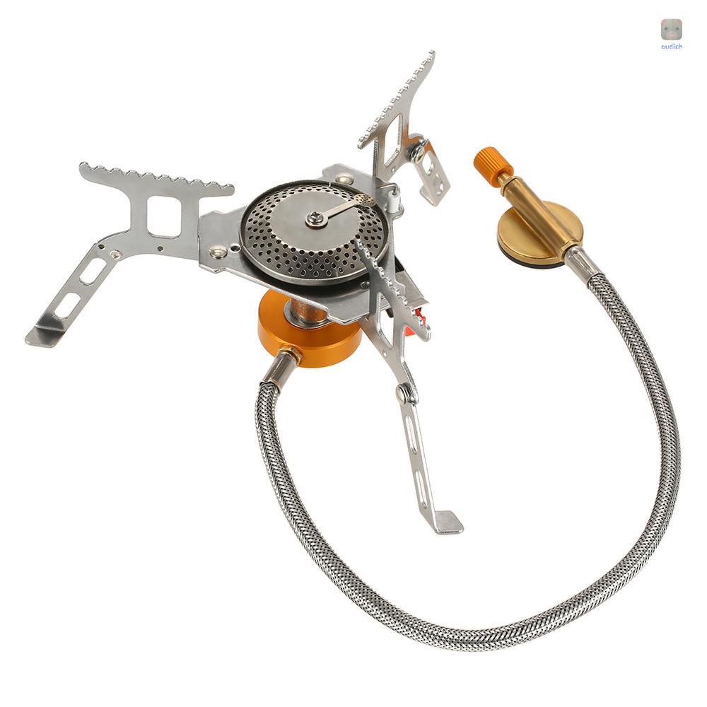 Bếp Gas Bằng Thép Không Gỉ Có Thể Gấp Gọn Tiện Dụng Khi Đi Cắm Trại