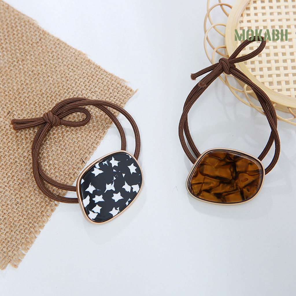 Dây Cột Tóc Hai Lớp Họa Tiết Da Báo Thời Trang Dành Cho Nữ