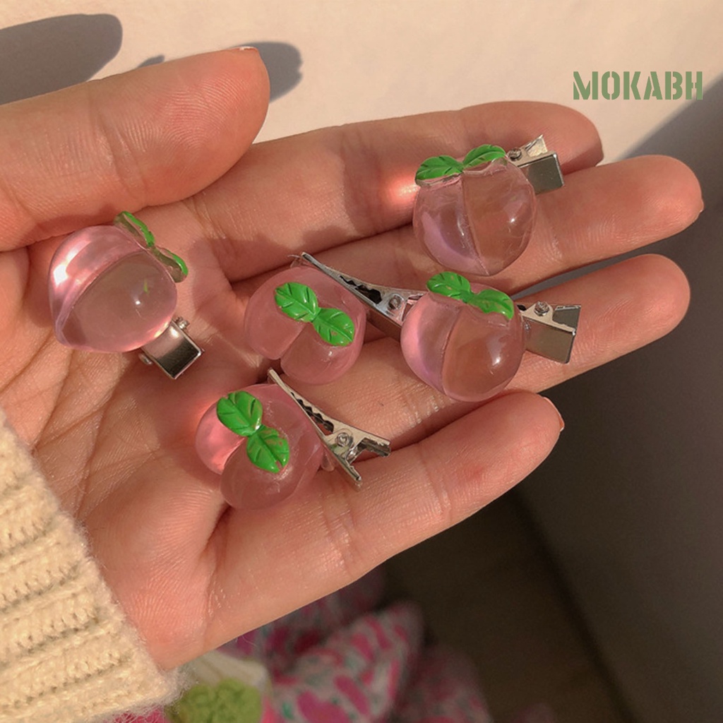 Kẹp Tóc Co Giãn Hình Bông Hoa Dễ Thương Dành Cho Nữ