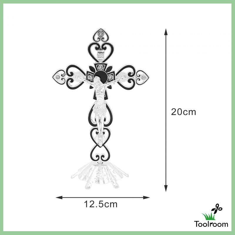 Giá Đỡ Kim Loại Hình Chữ Thập Dùng Trang Trí Bàn