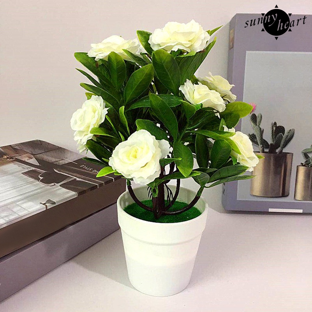 Chậu Cây Bonsai Giả Thân Thiện Với Môi Trường 4 Màu Tùy Chọn