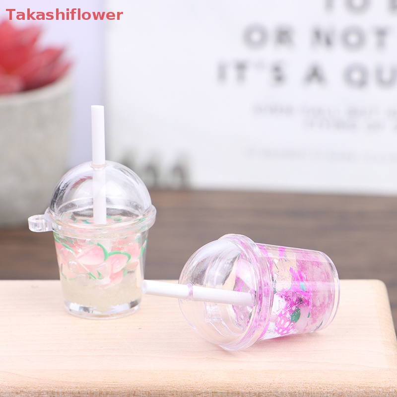 Móc Khóa Hình Xô Nước Đá Dạ Quang Tỉ Lệ 1: 12 Trang Trí Nhà Búp Bê