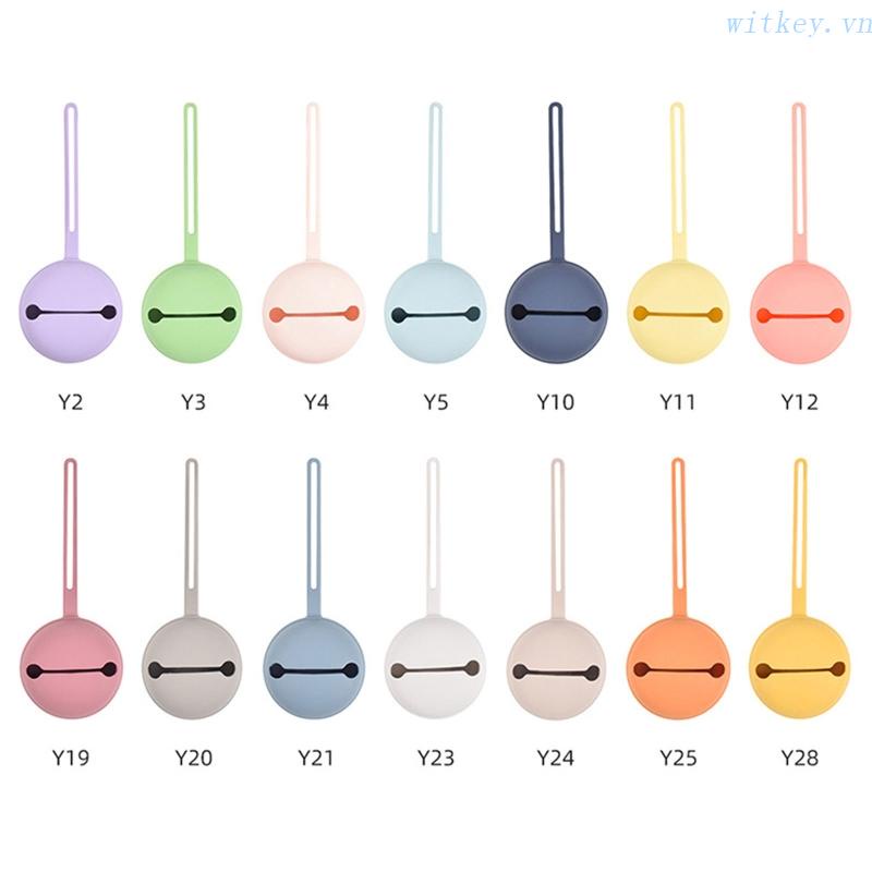 Hộp Đựng Núm Vú Giả Bằng Silicone Hình Mặt Cười Cho Bé Sơ Sinh