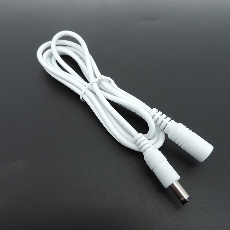 1 / 1.5 / 5m Dây Cáp Nối Nguồn DC 20awg 22Wg 5.5x2.1mm