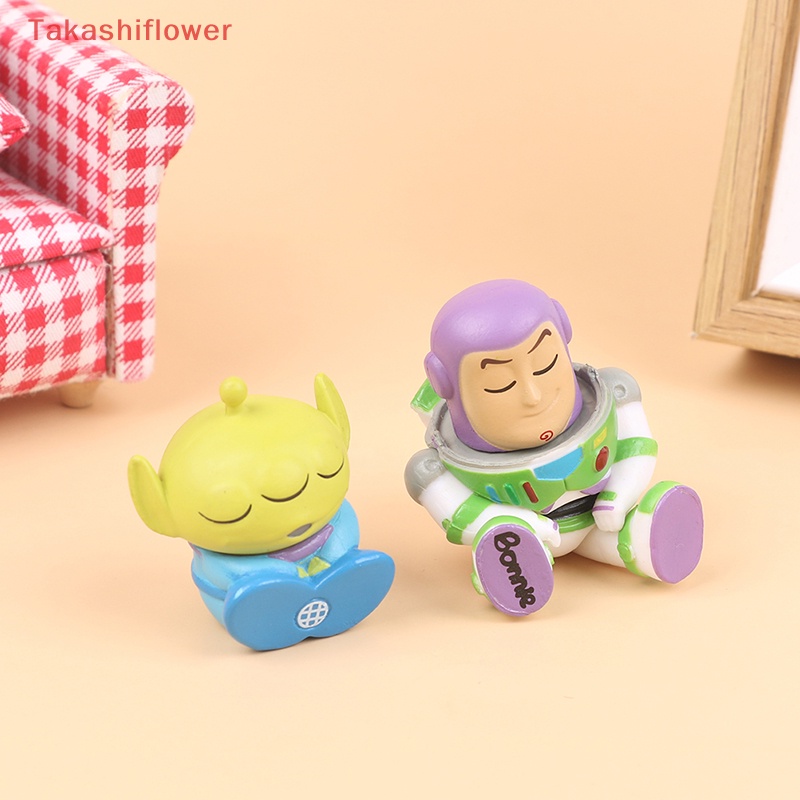 DISNEY Set 4 Mô Hình Nhân Vật Trong Phim Hoạt Hình Toy Story