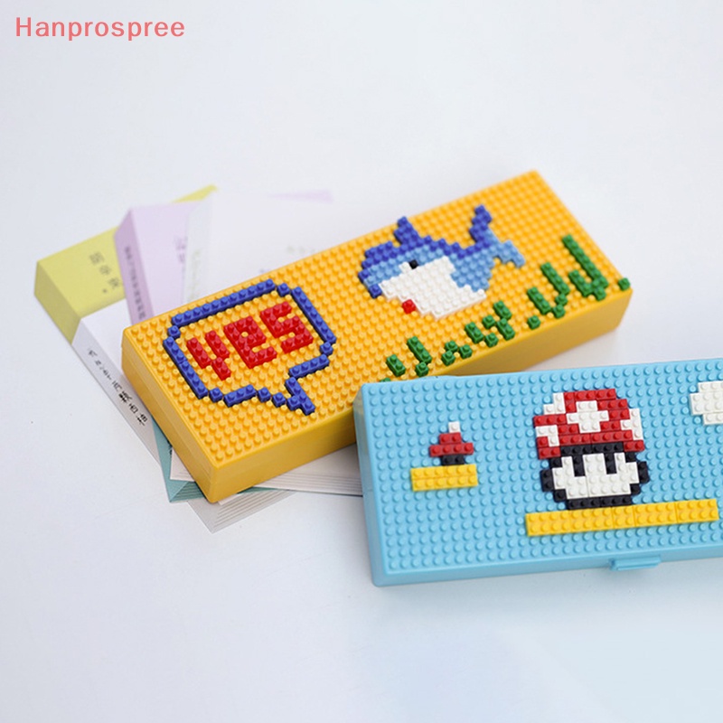 Hanprospree &gt; Hộp Đựng Bút Lắp Ráp Hình Hoạt Hình Kawaii Dễ Thương DIY Cho Học Sinh