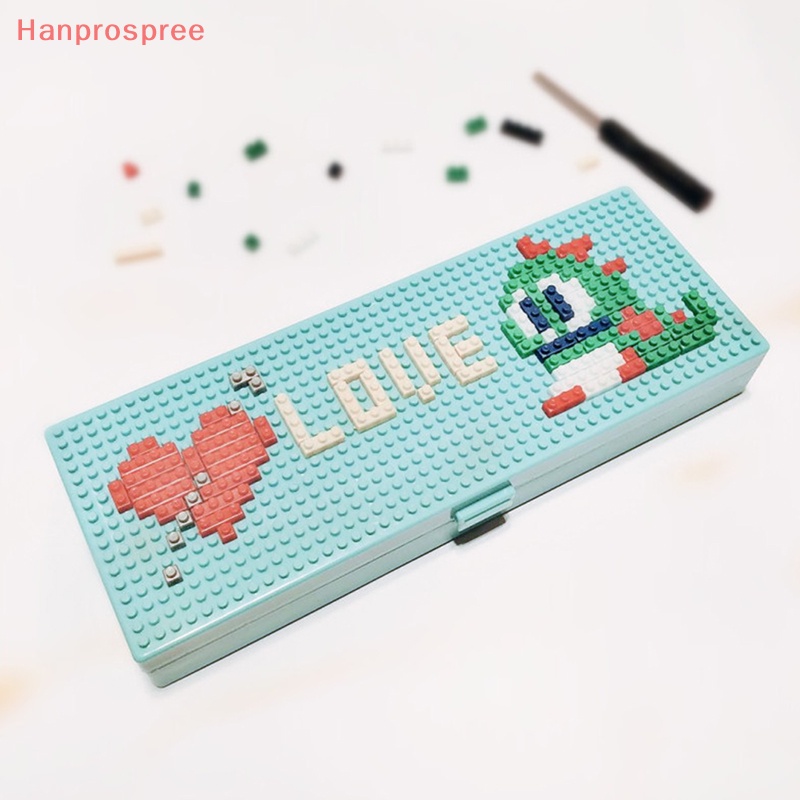 Hanprospree &gt; Hộp Đựng Bút Lắp Ráp Hình Hoạt Hình Kawaii Dễ Thương DIY Cho Học Sinh
