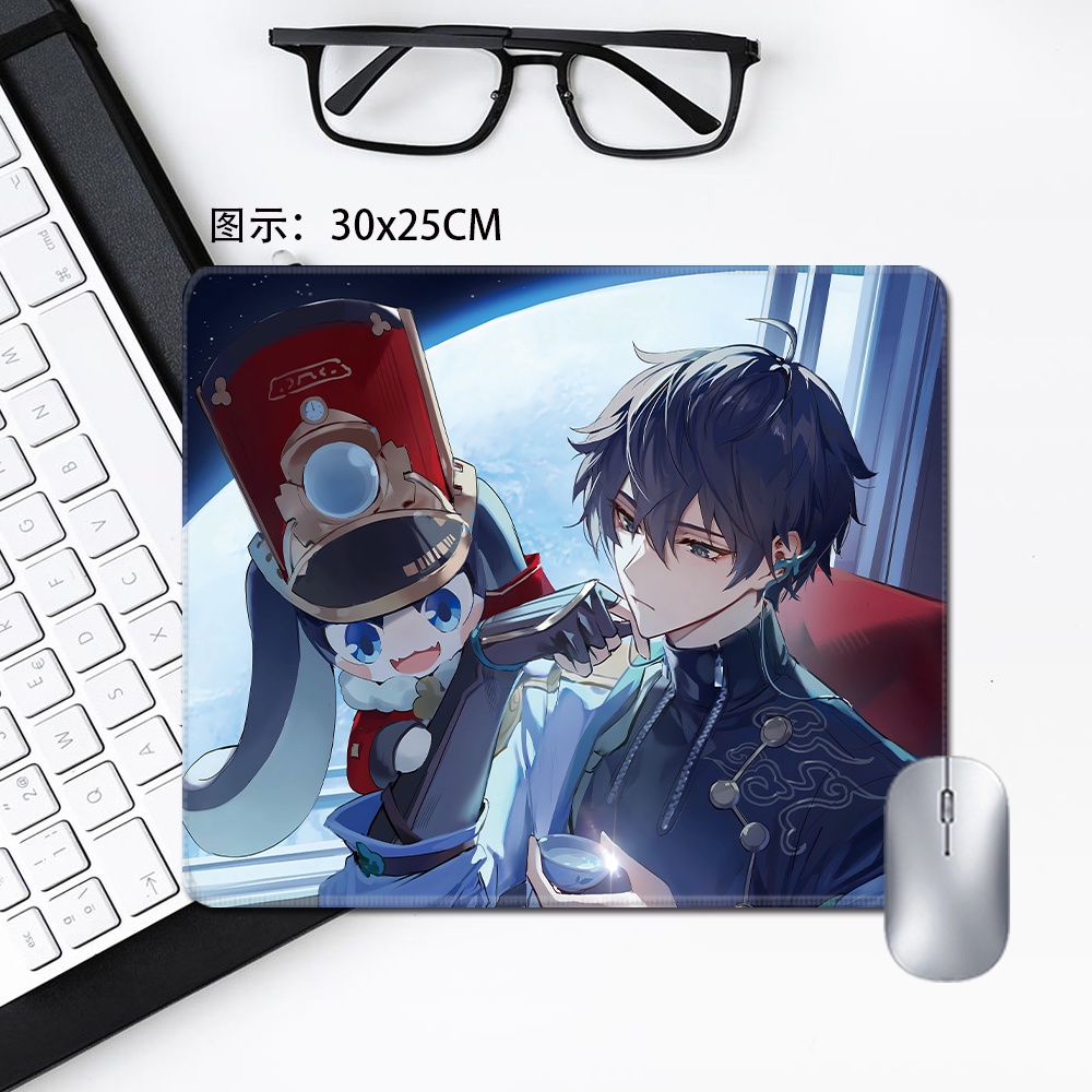 Honkai: Star Rail Small size Mouse pad Blade diy Kafka table mat Jing Yuan ACGN Herta game March 7th Computer keyboard pad Dan Heng anime Fu Xuan animation Bailu Bronya Seele