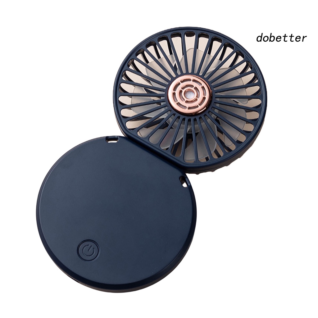 1 Bộ Quạt USB Gấp 180 Độ Gió Mạnh 3 Bánh Răng Có Thể Sạc Lại 3 Trong 1