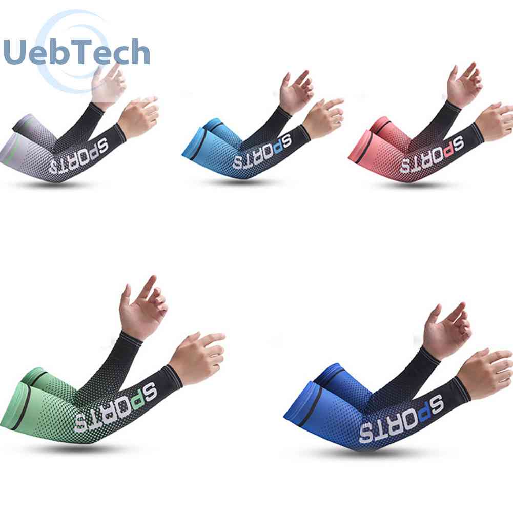 1 Cặp Vỏ Bọc Tay Áo Chống Nắng Dùng Chạy Xe Đạp Tiện Dụng