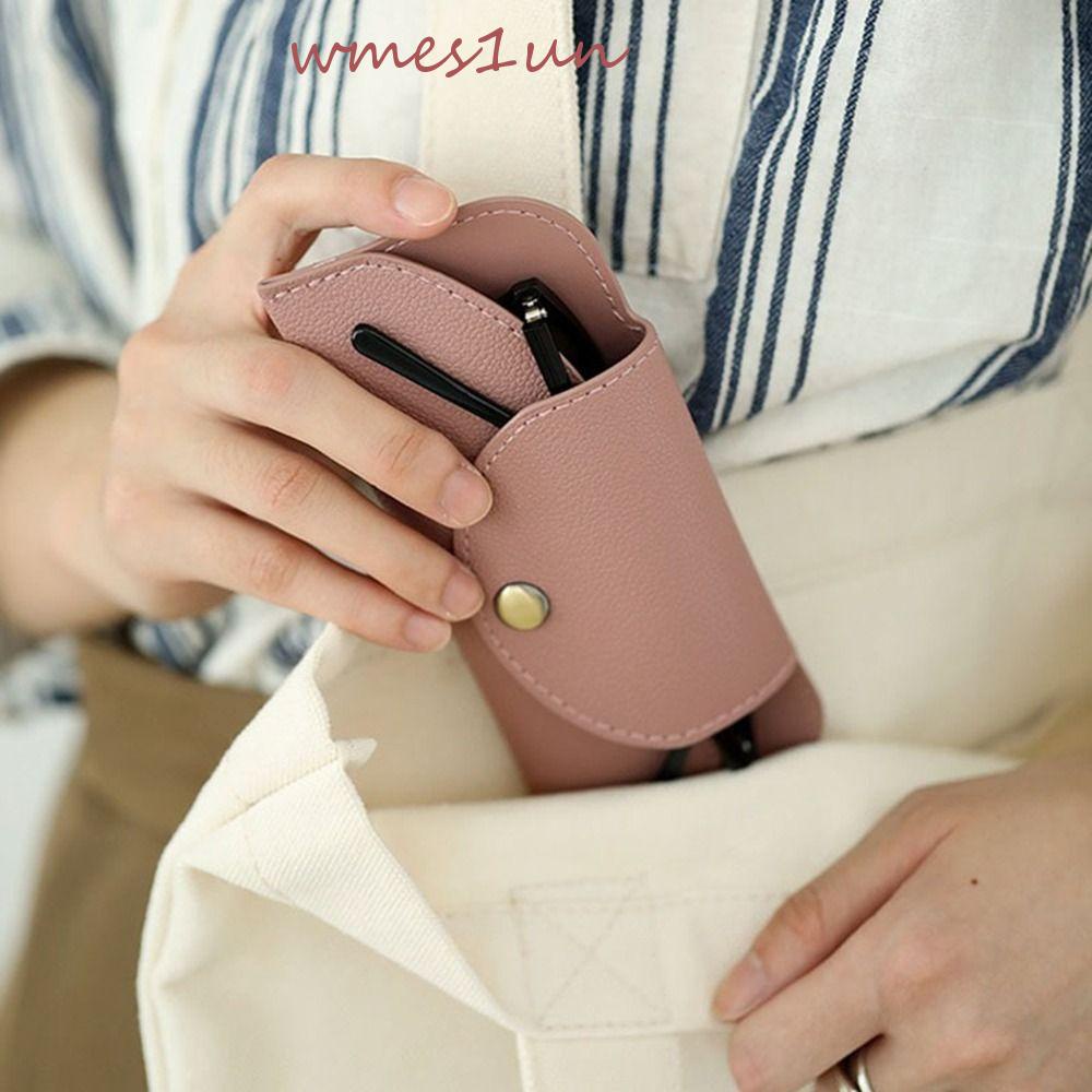 Hộp Đựng Mắt Kính Đọc Sách Bằng Da PU WMES15H Cổ Điển Dành Cho Nam Nữ