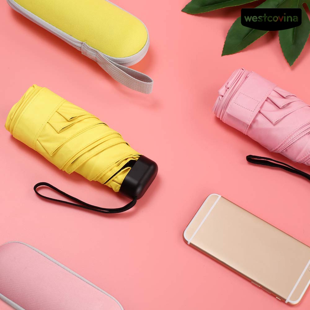 [COD]☁Dù Gấp Mini Bỏ Túi Chống Tia UV Tiện Dụng