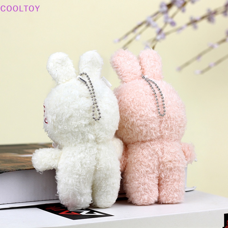 Móc Khóa Thỏ Nhồi Bông Dễ Thương Dùng Làm Quà Tặng Cho Bé