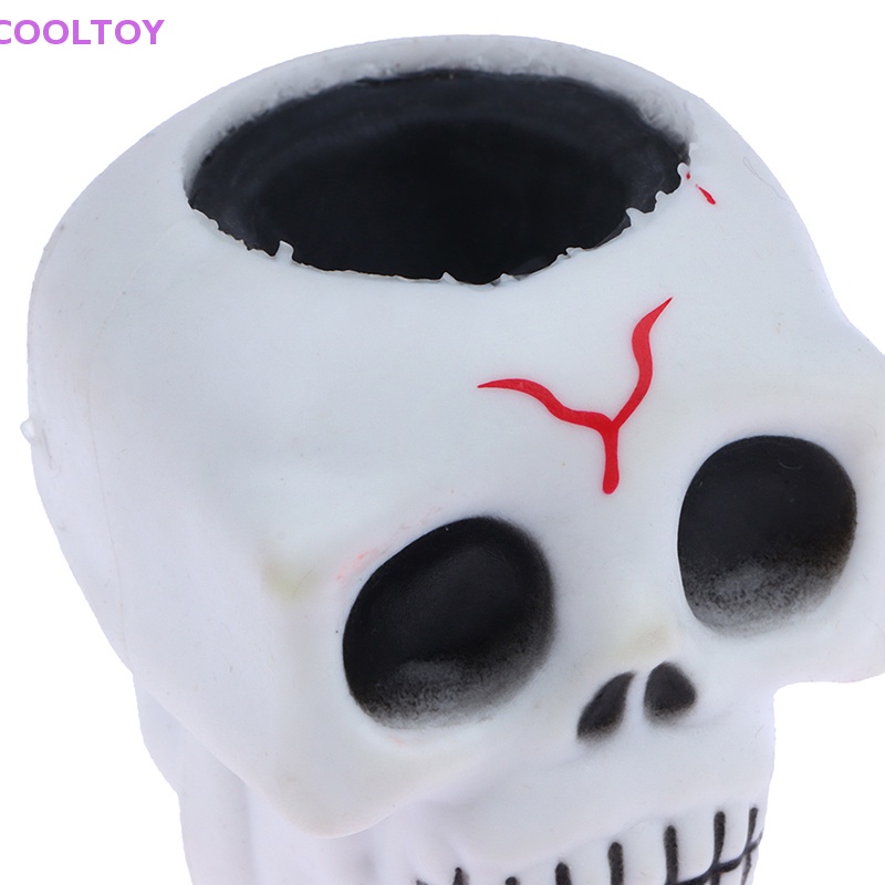 Cốc Đựng Nước Bằng Cao Su Hình Đầu Lâu Dơi Vui Nhộn Trang Trí Tiệc Halloween