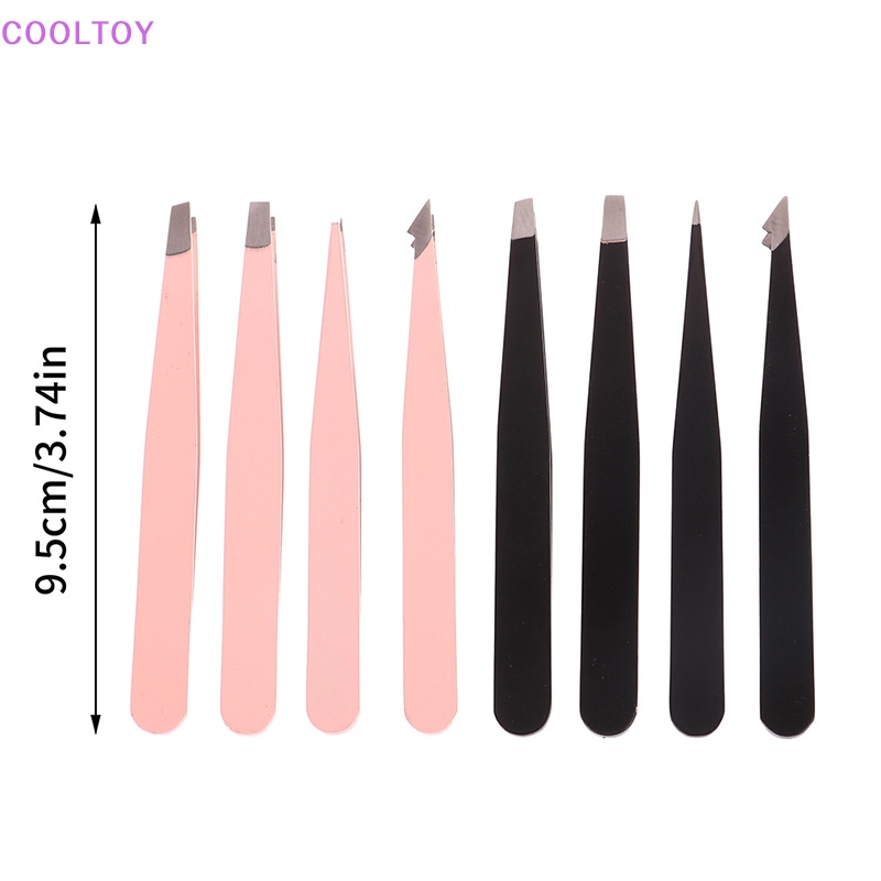 Set 4 Nhíp Nhổ Lông Mày Chuyên Nghiệp