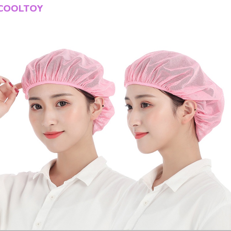 Cooltoy Mũ Đầu Bếp Co Giãn Thoáng Khí Màu Đen