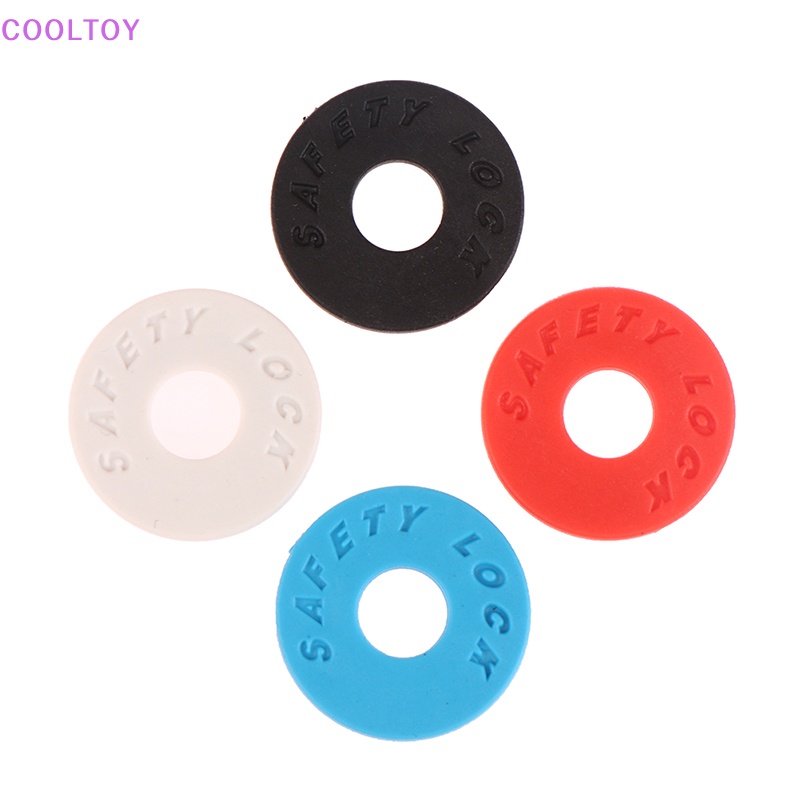 Bộ 2 Móc Khóa Dây Đeo Đàn Guitar Bằng Cao Su Mềm Chống Trượt