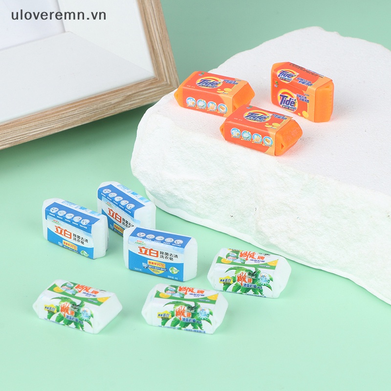 Set 5 Xà Phòng Mini Tỉ Lệ 1: 6 Trang Trí Nhà Búp Bê