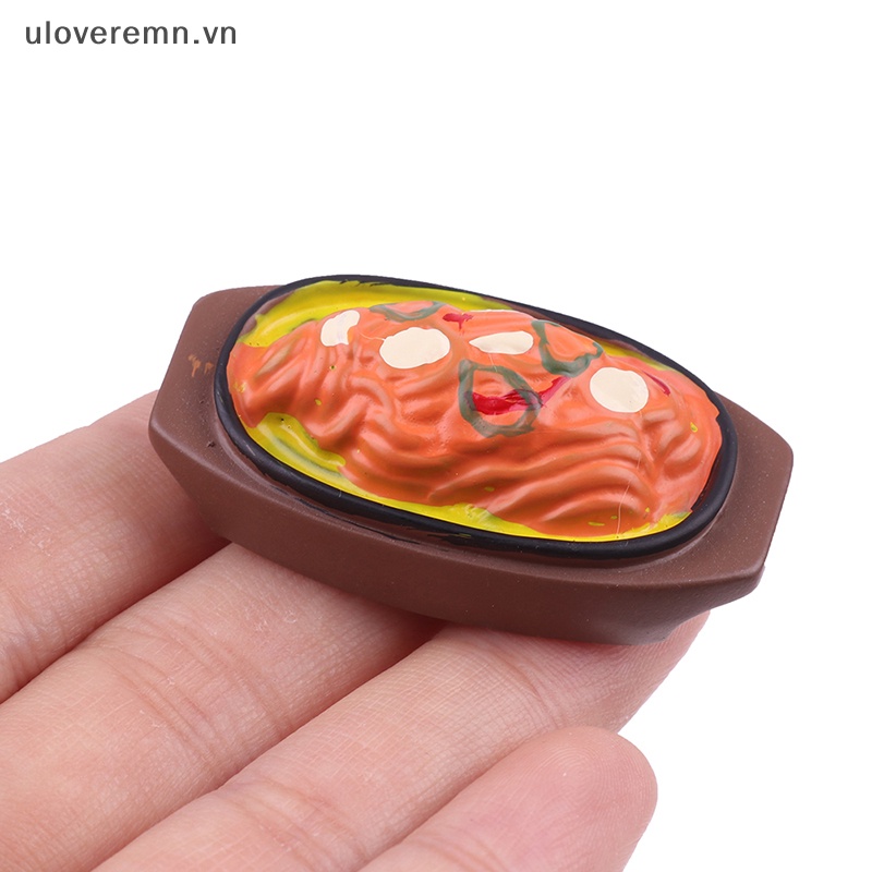 Uloveremn 1 Khay Đựng Bánh / Cà Phê mini Trang Trí Nhà Búp Bê