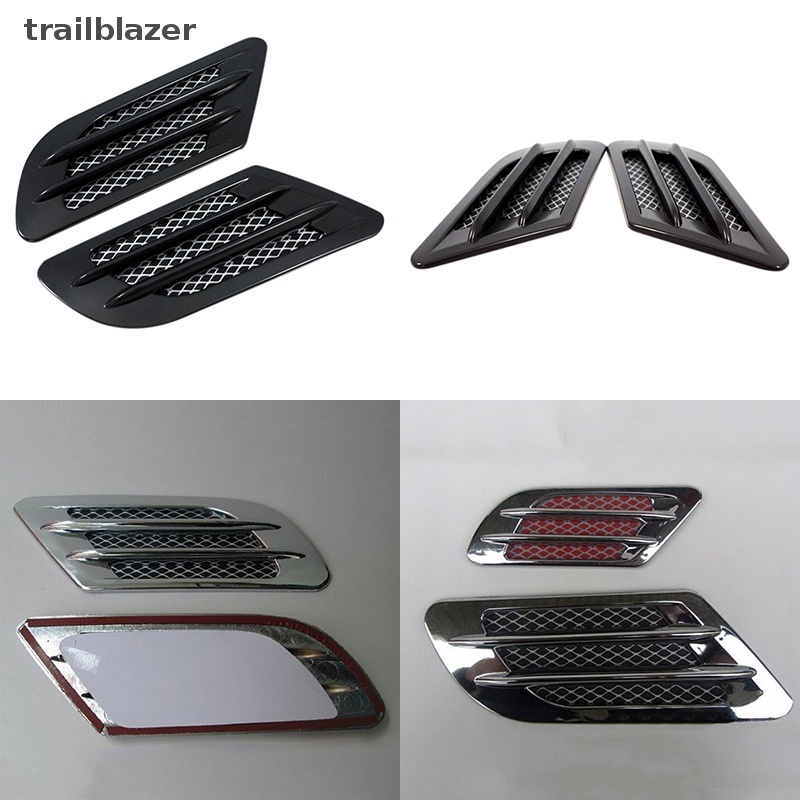 FENDER Miếng Dán Trang Trí Lỗ Thông Gió Xe Hơi Hình trailblazer Độc Đáo