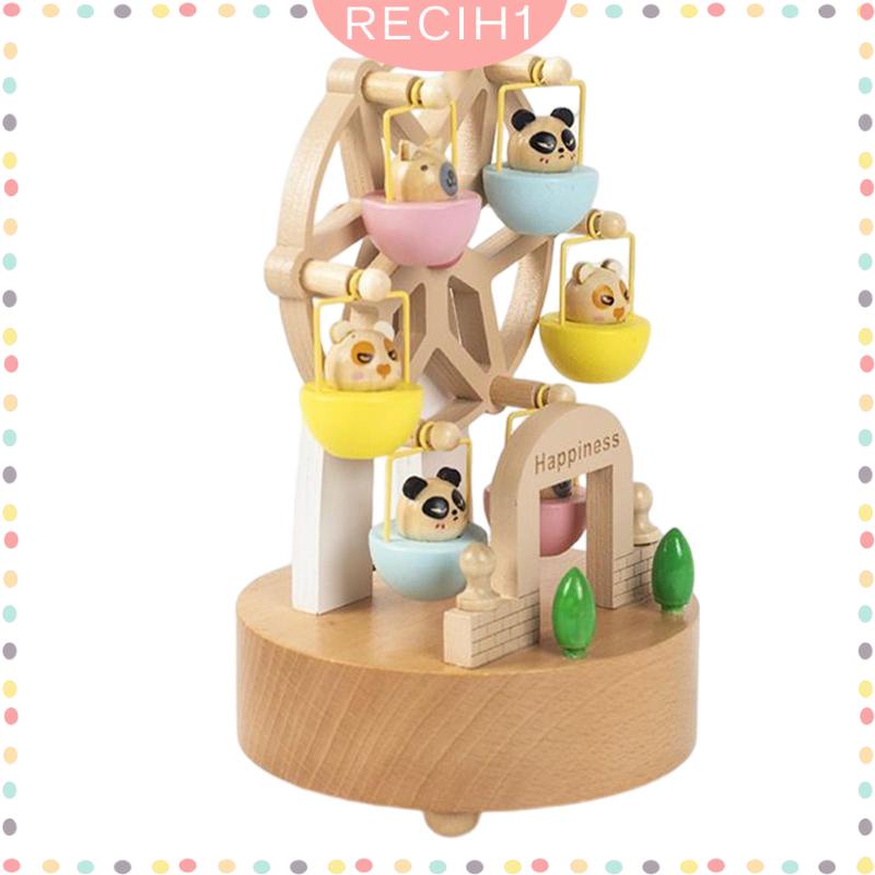 Hộp Nhạc Xoay Hình Động Vật Dành Cho Trẻ Em