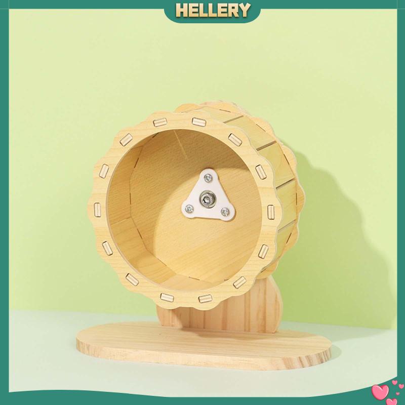 Đồ Chơi Bánh Xe Chạy Bằng Gỗ Có Thể Điều Chỉnh Cho Chuột Hamster / Mèo Cưng