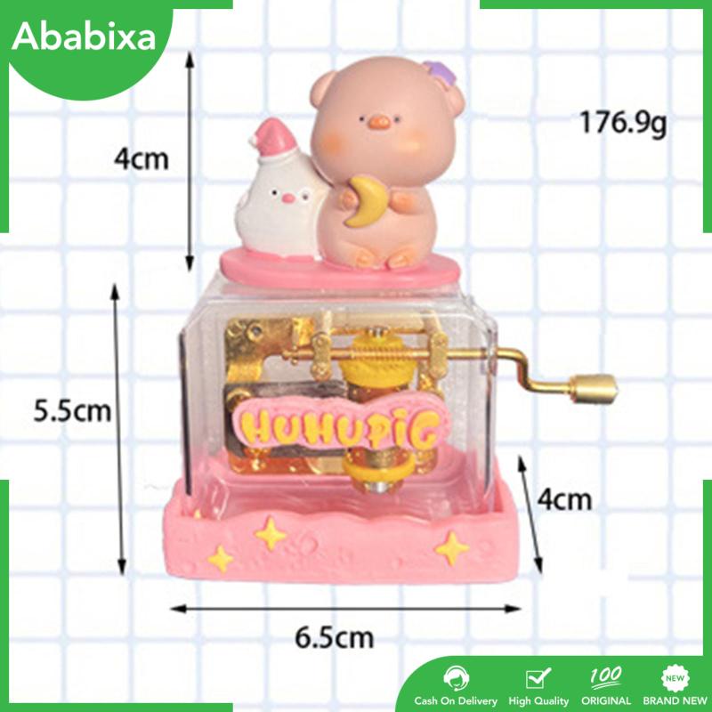 Hộp Nhạc Hình Búp Bê Ababixa Di Động Có Thể Chuyển Động Dùng Làm Quà Tặng Sinh Nhật Cho Bé