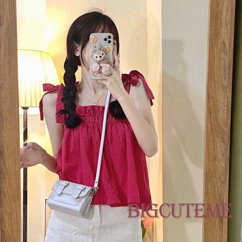 Áo Hai Dây Màu Sắc Thời Trang Quyến Rũ Cho Nữ