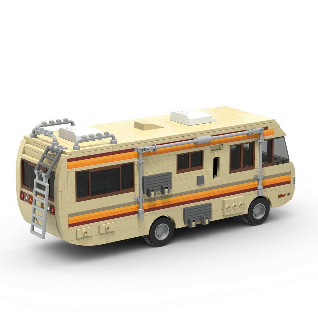 Set 657 Tấm Giấy 100% Tương Thích Với LEGO MOC-20606 Breaking Bad RV Chất Lượng Cao