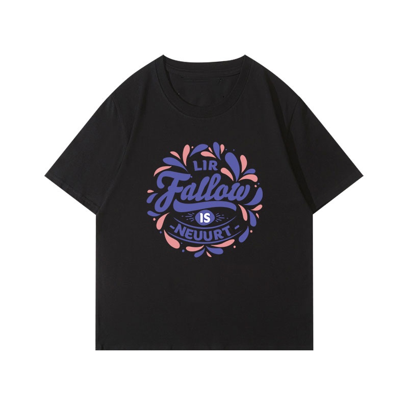 NRVP Áo Thun 100% Cotton Tay Ngắn Phong Cách Hàn Quốc Mới