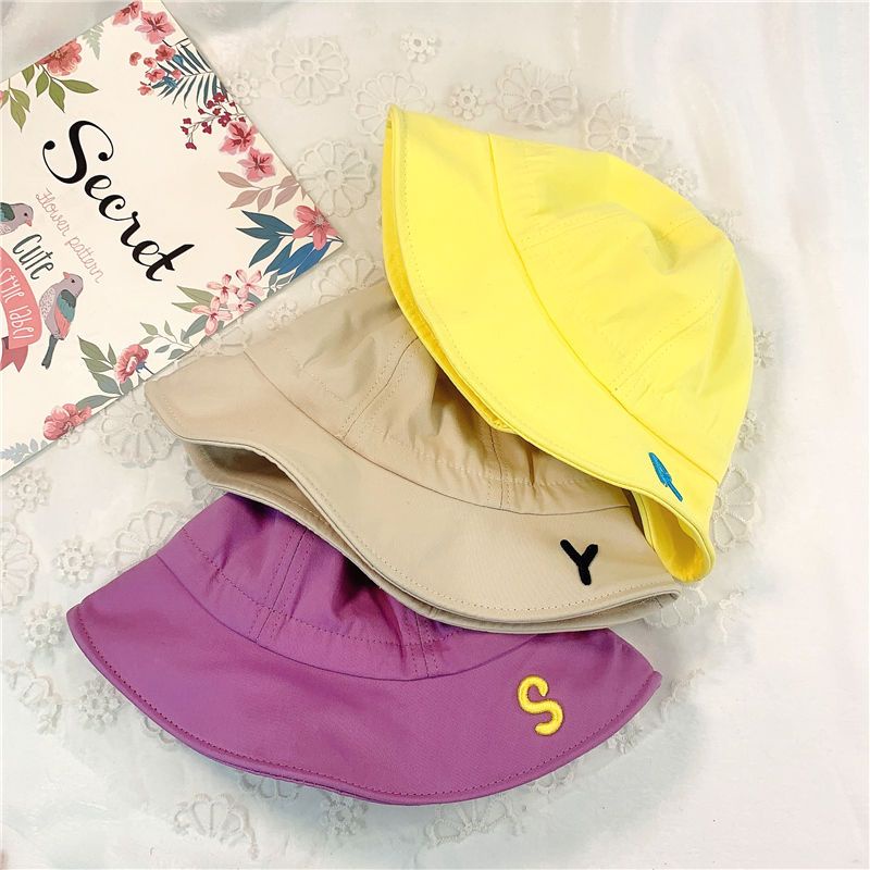 Mũ Tai Bèo Chống Nắng Nhanh Khô Viền To Phong Cách Hàn Quốc Cho Bé Trai Và Gái