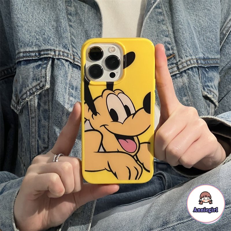 Ốp Điện Thoại TPU Mềm Trong Suốt In Hình Chú Cún Tai To Cho IPhone 11 14 Pro Max 13 Pro Max 12 X XS XR 7 8 Plus