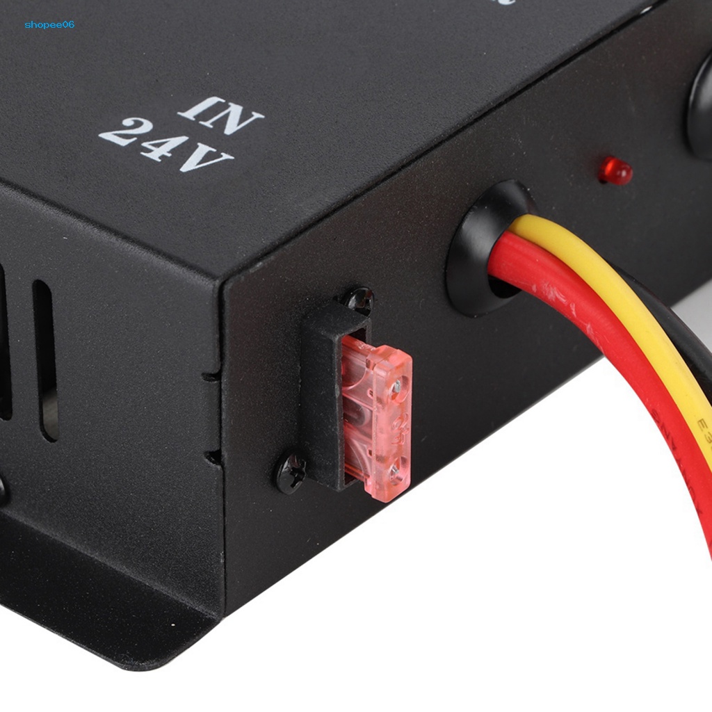 Bộ Chuyển Đổi Nguồn Điện 24V Sang 12V Màu Đen Siêu Bền Tiện Dụng Cho Xe Tải