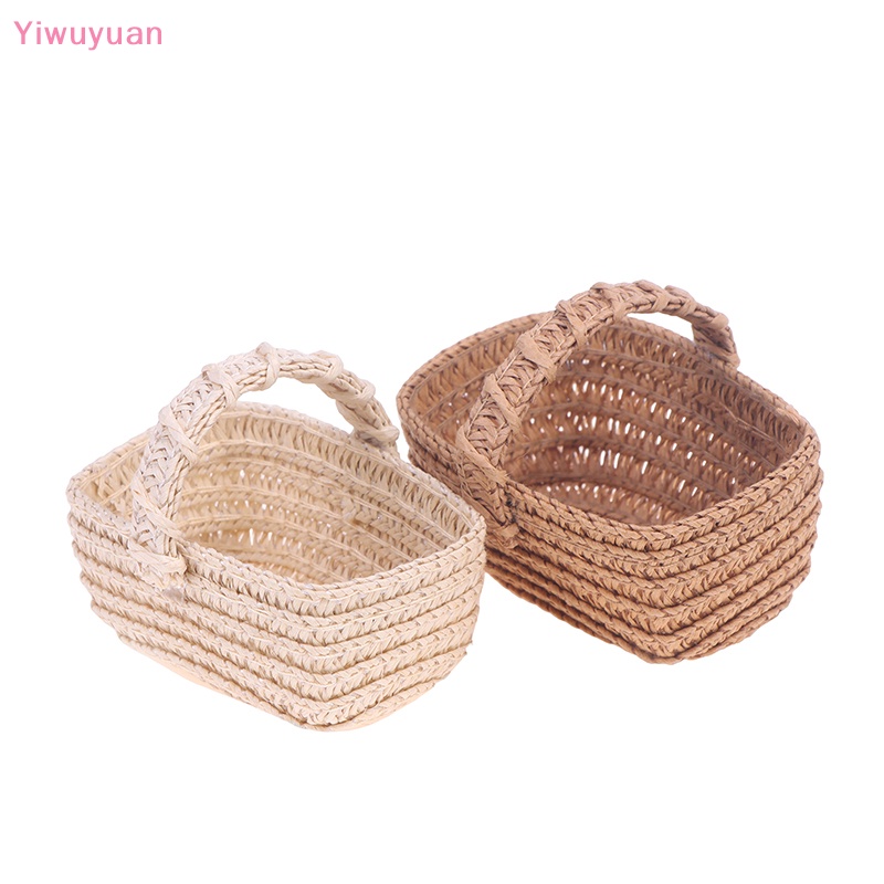 < Yiwuyuan > Giỏ Đựng Trái Cây / Rau Củ Mini Kiểu Dáng Mới Dành Cho Nhà Búp Bê