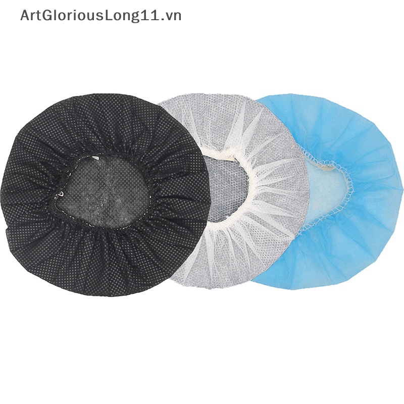 Set 100 Vỏ Bọc Tai Nghe Bằng Vải Không Dệt Co Giãn Dùng Một Lần